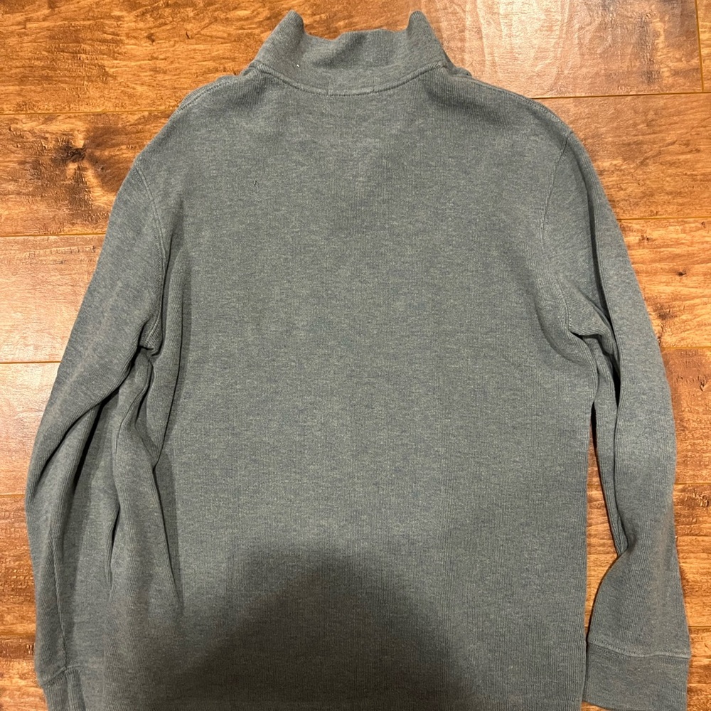 Polo by Ralph Lauren Blue Quarter-Zip Sweater - Picture 5 of 6